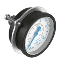 Manométer 50mm 1/4" 0-10bar FMA-50-10-1/4-EN peremes hátsó 159599 (FES)