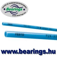 PU 8/5,5 műanyag cső PUN-8x1,25-BL kék 159666/ 50m (FES)