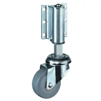 Speciális kerék 50 E30.051 rugós kapugörgő forgó villa terhelhető:40kg (BS)