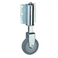 Speciális kerék 50 E30.050 rugós kapugörgő fix villa terhelhető: 40kg (BS)