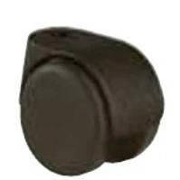 Bútorgörgő F85.050.08 forgó fékes csap nélkül fekete terhelhető: 40kg (BS)