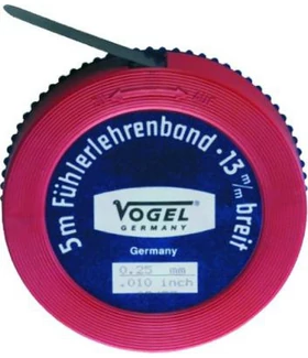 Hézagoló lemez tekercsben 0,01 mm-5m 13mm 455001 (VOG)