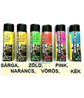 Jelölő festék spray zöld fluoreszkáló 500ml 2833 Rust-Oleum Spot M (RUS)