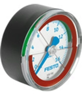 Manométer 50mm 1/4" 0-16bar MA-50-16-R1/4-E-RG hátsó 525729 (FES)
