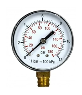 Manométer 63mm 1/4" tömlőfuvatóhoz 6040/1 (BETT) Manométer 63mm 1/4" tömlőfuvatóhoz 6040/1 (BETT)
