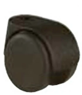 Bútorgörgő F85.050.08 forgó fékes csap nélkül fekete terhelhető: 40kg (BS)